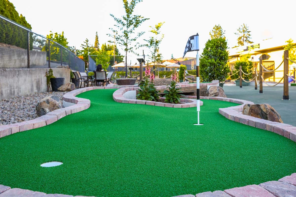 Mini golf at RVCC 2