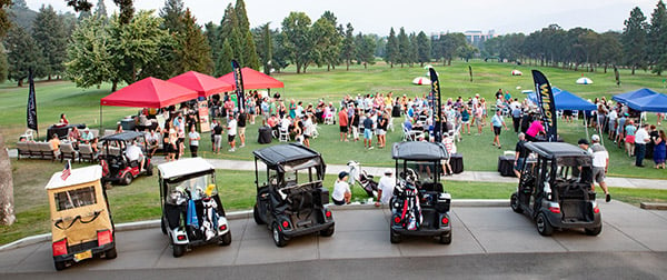 Golf event at Rogue Valley Country Club